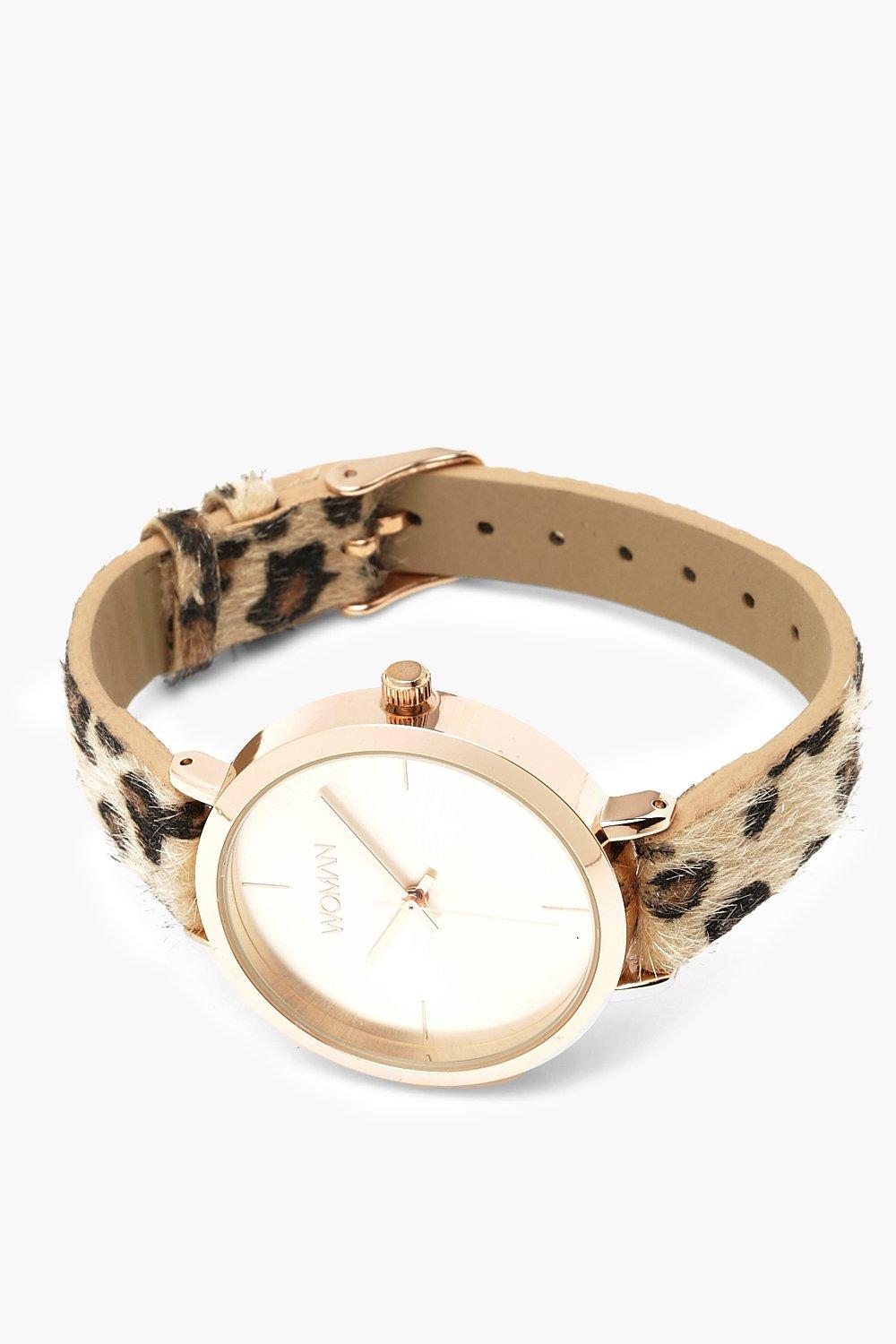 Montre fossil femme leopard hot sale